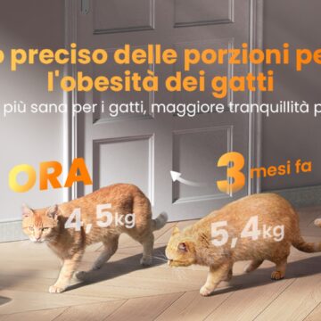 OneIsAll distribuisce cibo ai gatti per 100 giorni e senza fili - macitynet.it