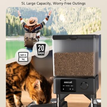 OneIsAll distribuisce cibo ai gatti per 100 giorni e senza fili - macitynet.it