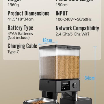 OneIsAll distribuisce cibo ai gatti per 100 giorni e senza fili - macitynet.it