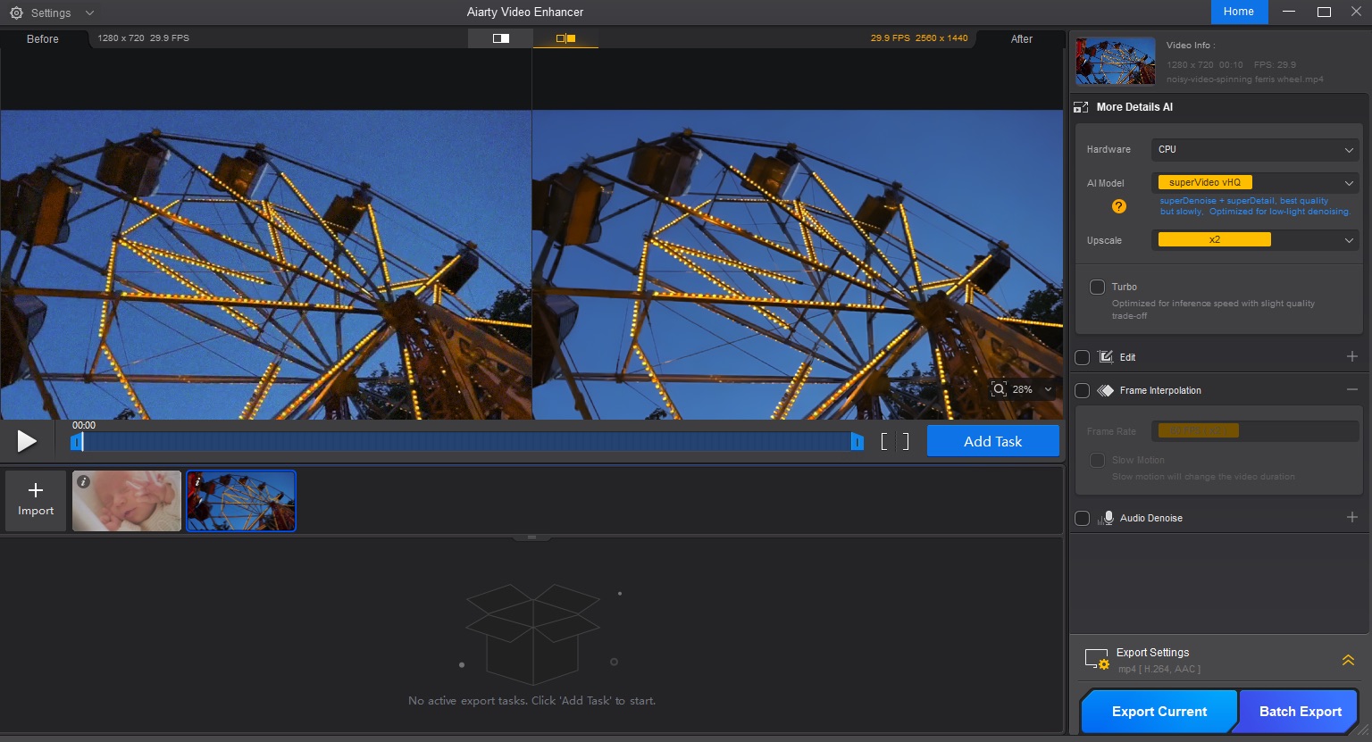 Gratis Aiarty Video Enhancer, il software per migliorare i video con l'AI - macitynet.it