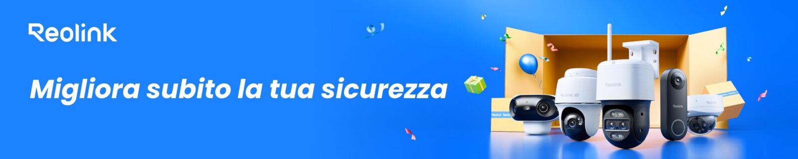 Reolink sconta videocamere wireless 4K e tecnologia dual-lens al Prime Day - macitynet.it