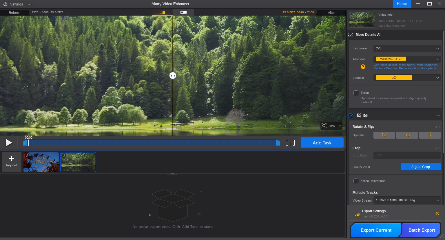 Gratis Aiarty Video Enhancer, il software per migliorare i video con l'AI - macitynet.it