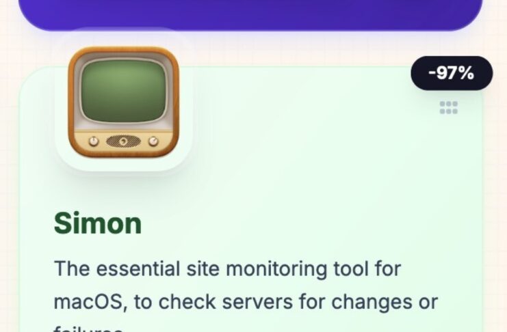 Server e siti web sempre sotto controllo con l'app Simon scontata a 3 $ - macitynet.it