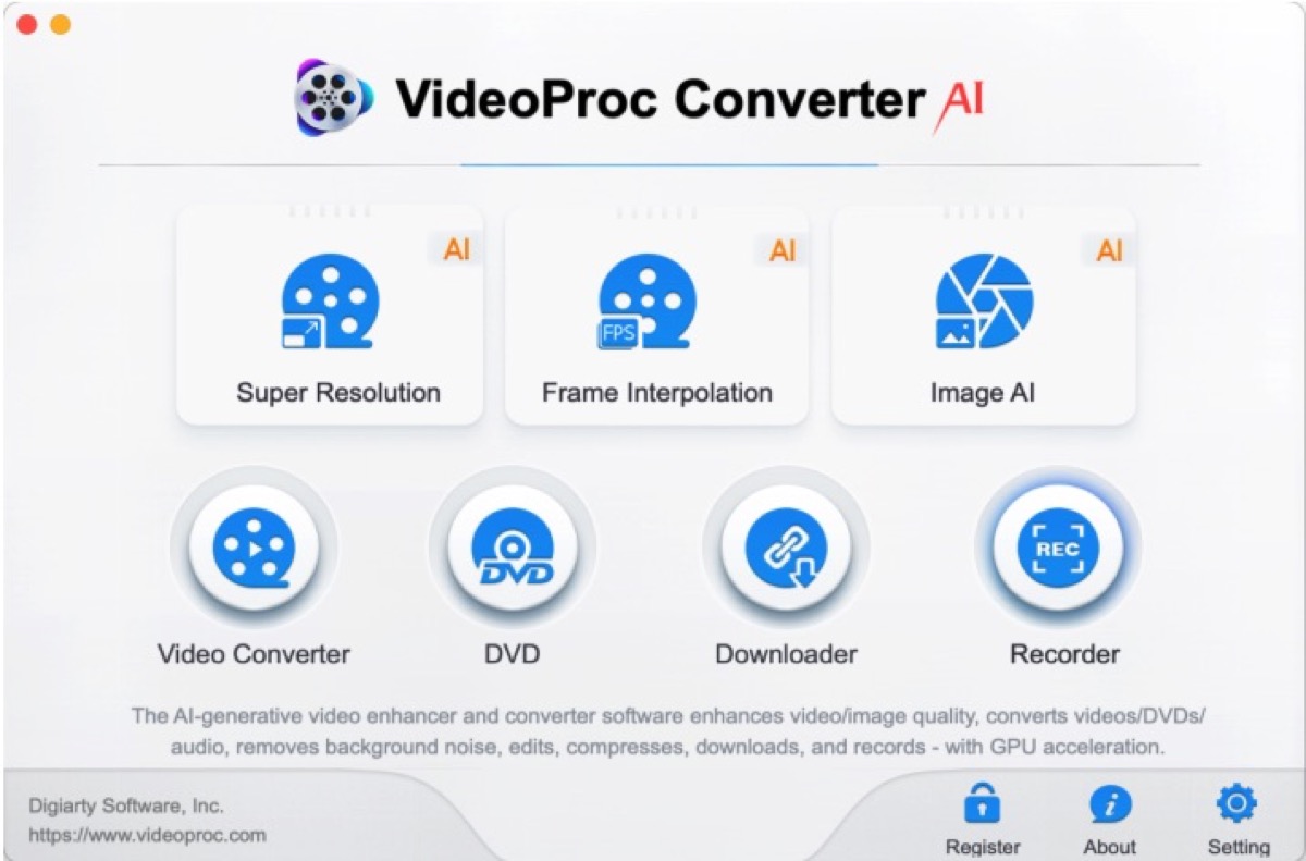 Ripristina i tuoi vecchi video/immagini a 4K/8K/10K con VideoProc New AI (solo 29,95 € + 4 gratuiti) - macitynet.it