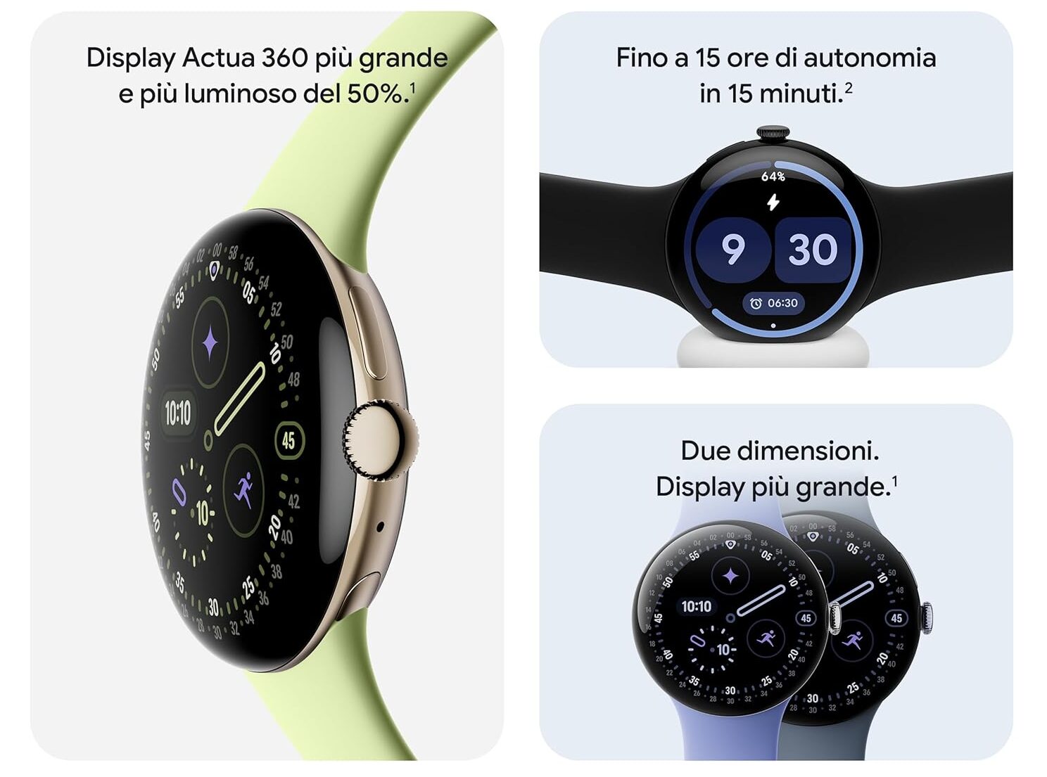 Pixel Watch 4 è lo smartwatch che si ricarica in 15 minuti e manda messaggi anche dallo spazio - macitynet.it