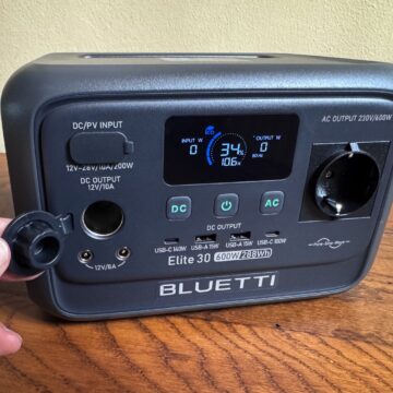 Recensione Powerstation BLUETTI Elite 30 V2, portatile e intelligente per zaini, UPS e Fotovoltaico - macitynet.it