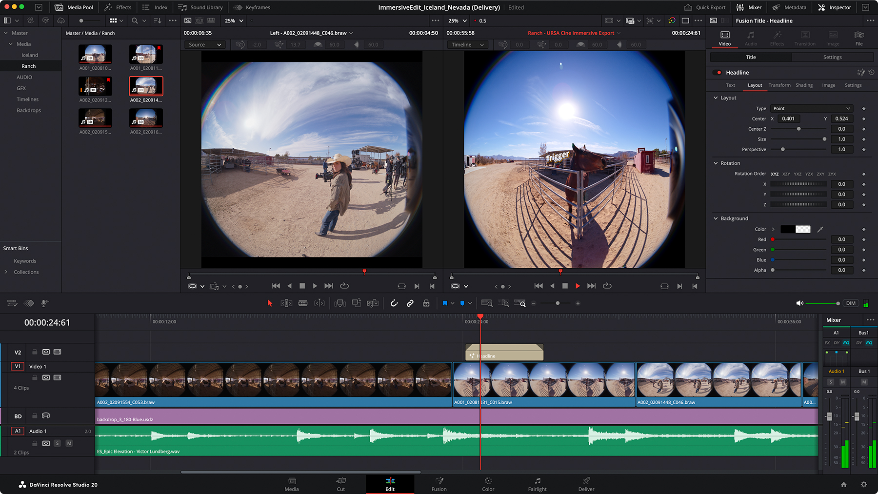 Con DaVinci Resolve 20.1 ancra apià facile creare video per Vision Pro - macitynet.it Con DaVinci Resolve 20.1 ancra apià facile creare video per Vision Pro - macitynet.it