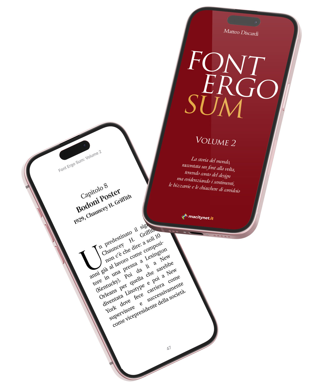 Disponibile Font Ergo Sum Volume 2, il libro gratuito che racconta la strana storia dei caratteri - macitynet.it Disponibile Font Ergo Sum Volume 2, il libro gratuito che racconta la strana storia dei caratteri - macitynet.it