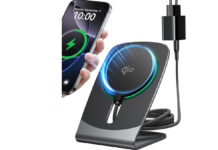 Caricabatterie wireless Qi2 con supporto e spina, solo 14,53 € con coupon Caricabatterie wireless Qi2 con supporto e spina, solo 15,29 € con coupon - macitynet.it