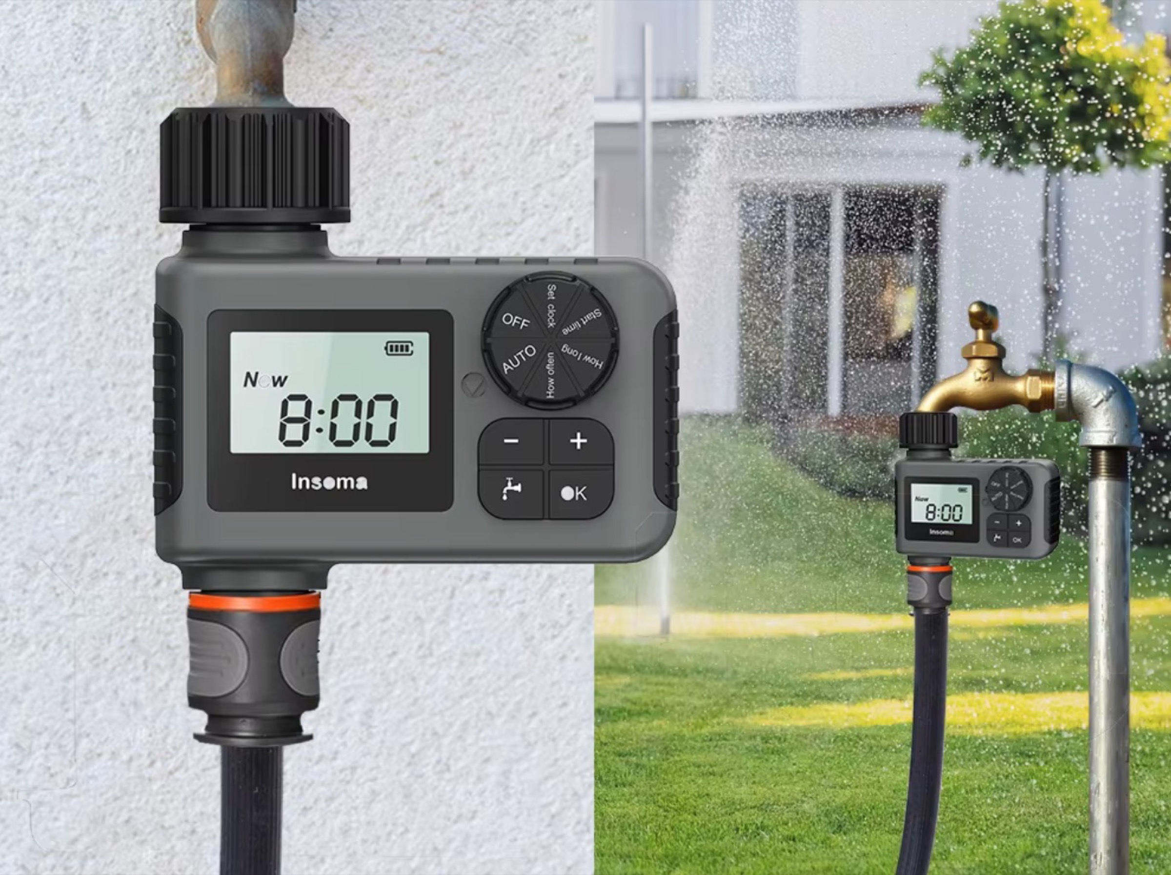 Insoma SGW05 trasforma qualsiasi rubinetto in un sistema di irrigazione Smart per giardino - macitynet.it