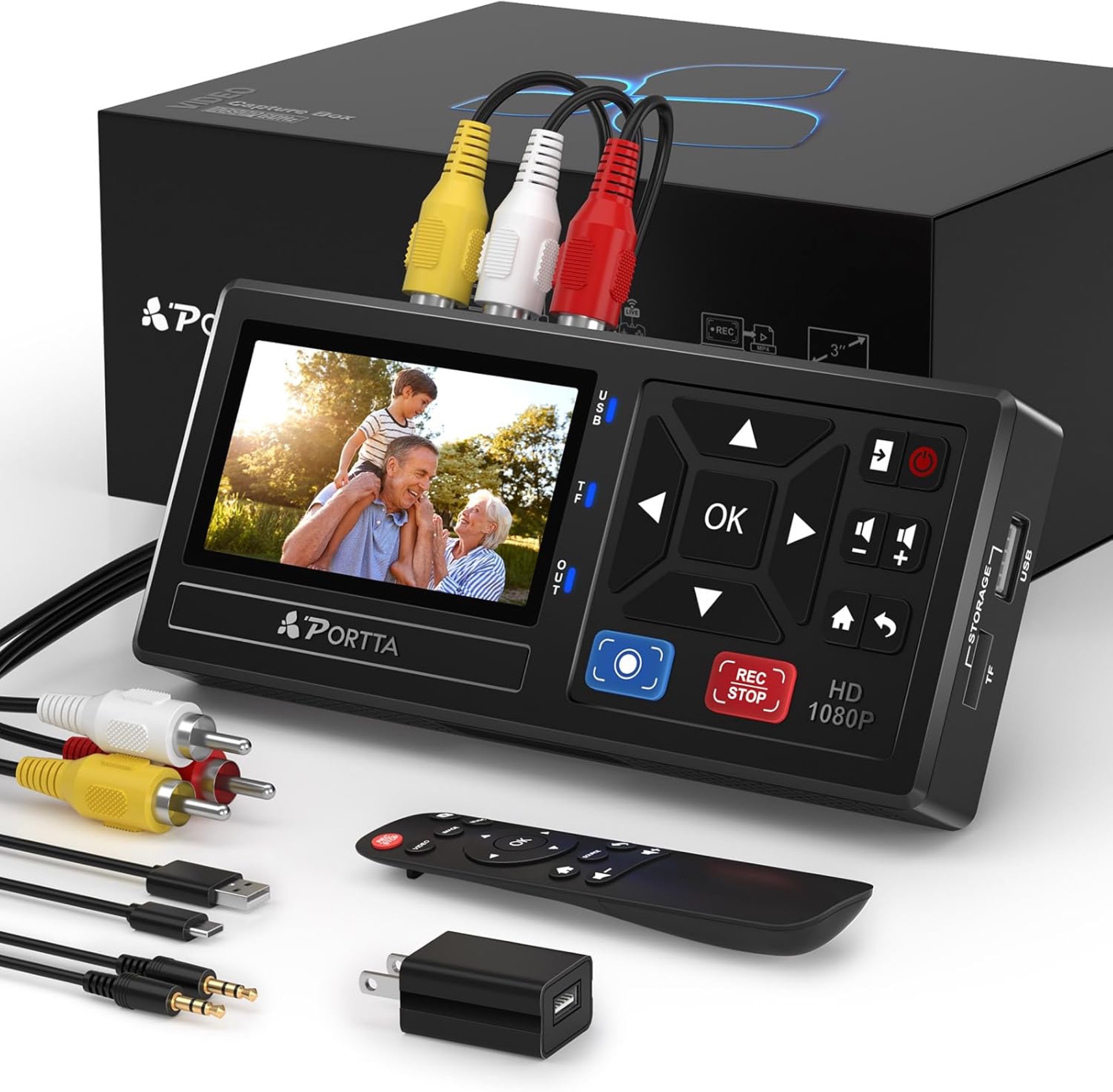 Come digitalizzare le videocassette VHS senza computer col registratore PORTTA - macitynet.it Come digitalizzare le videocassette VHS senza computer col registratore PORTTA - macitynet.it