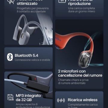 Shokz OpenSwim Pro, le cuffie per allenarsi anche in mare - macitynet.it