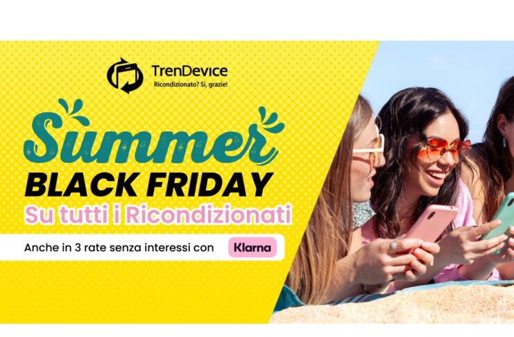 Summer Black Friday: spendi meno e goditi l’estate con i Ricondizionati TrenDevice - macitynet.it