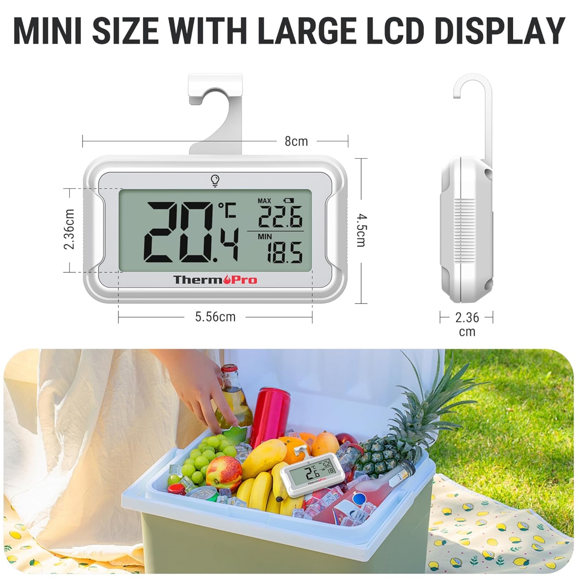 ThermoPro TP110, il termometro da frigo con display retroilluminato - macitynet.it