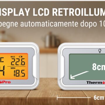 ThermoPro TP110, il termometro da frigo con display retroilluminato - macitynet.it