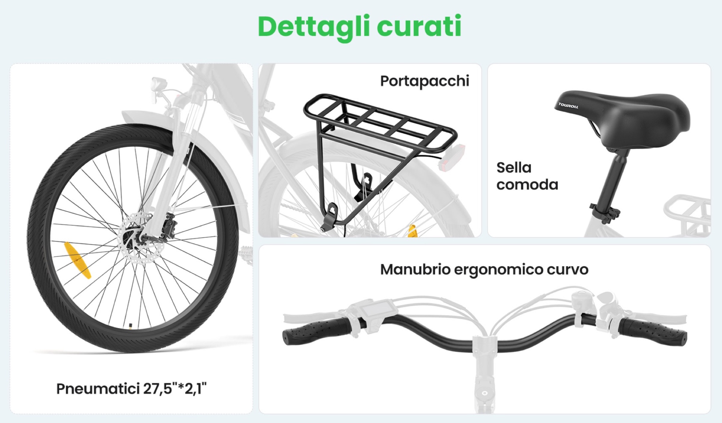 Touroll J1 Pro, la bici elettrica con 100 Km di autonomia è in sconto - macitynet.it