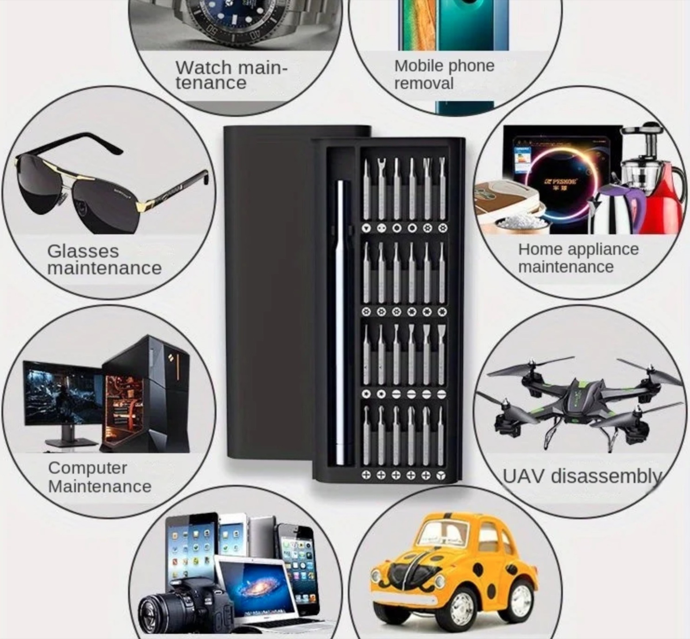 Imperdibile set di cacciaviti tutto in metallo con 24 punte incluse a solo 1 € - macitynet.it