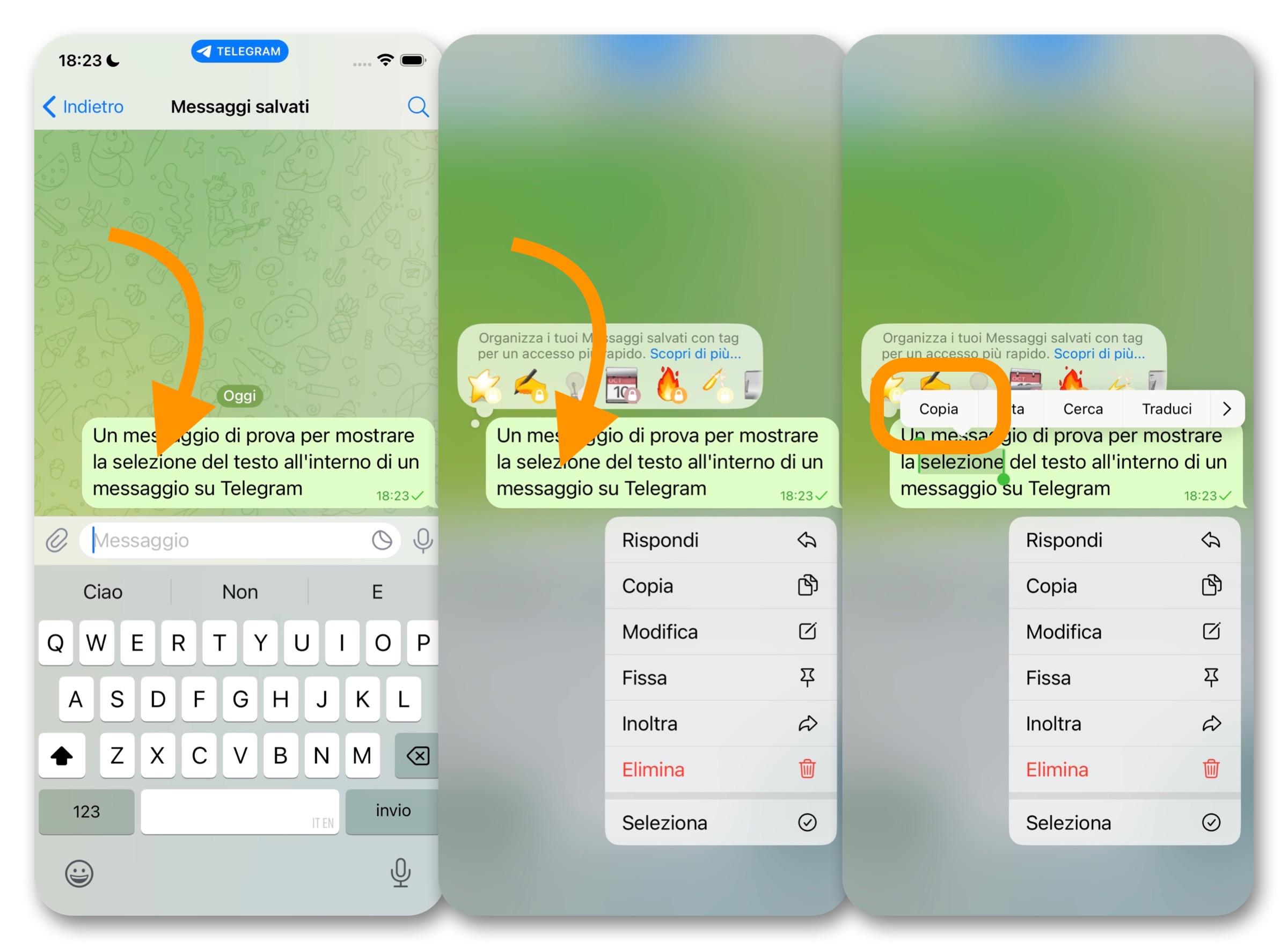 Come copiare una parte specifica di un messaggio su iPhone con iOS 26 - macitynet.it Come copiare una parte specifica di un messaggio su iPhone con iOS 26 - macitynet.it