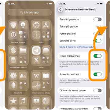Cinquanta sfumature di vetro, come attivare le icone trasparenti di iOS 26 - macitynet.it