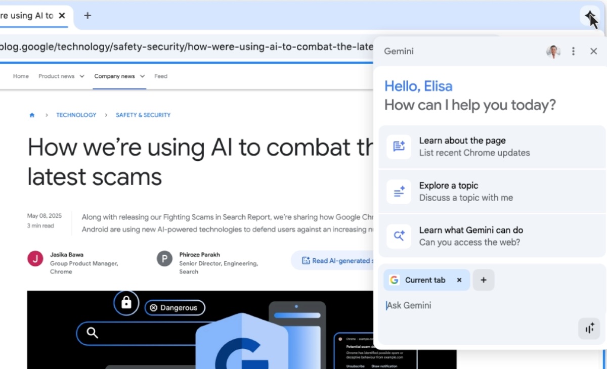 Chrome, la rivoluzione con Gemini, AI Mode e agenti è iniziata - macitynet.it