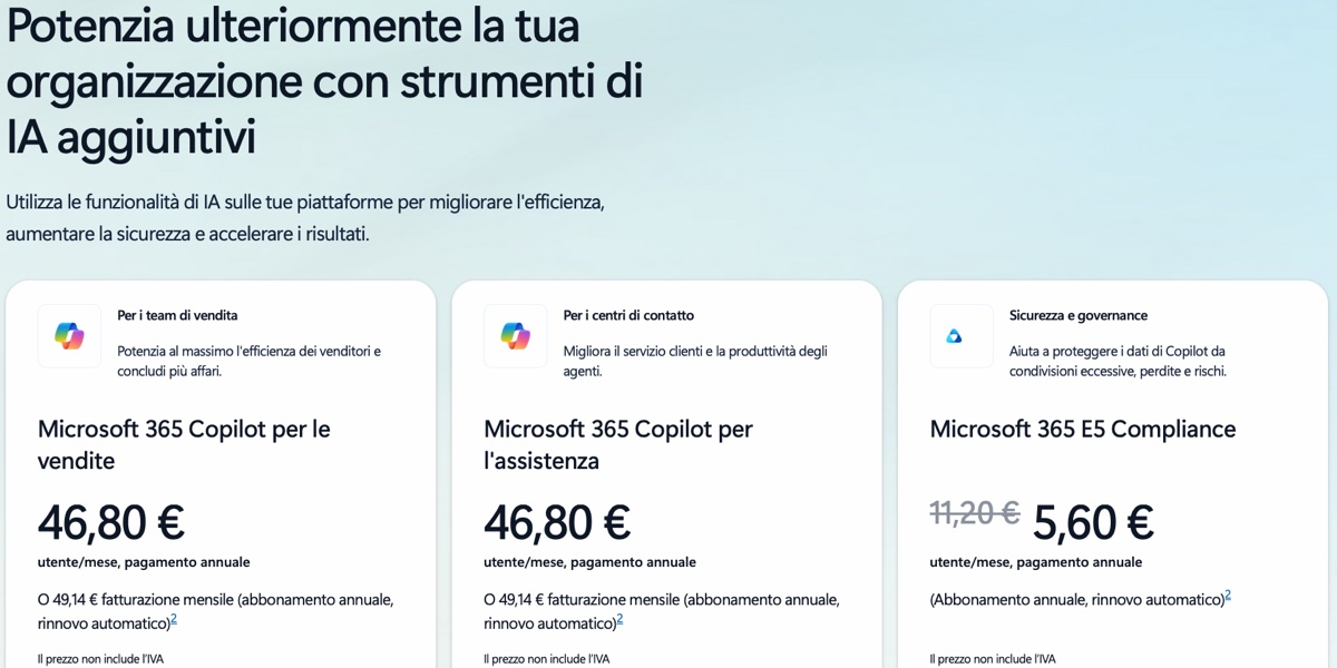 Microsoft 365 Copilot farà di più e costerà meno per conquistare le aziende - macitynet.it