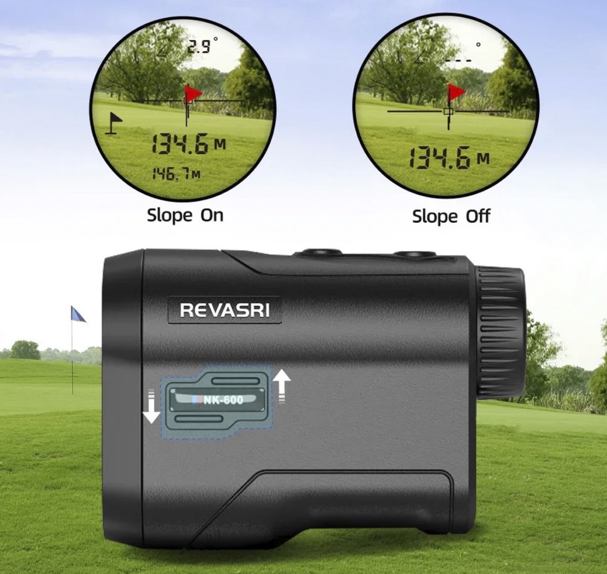 REVASRI NK-600, telemetro laser da golf in offerta a 17 € - macitynet.it