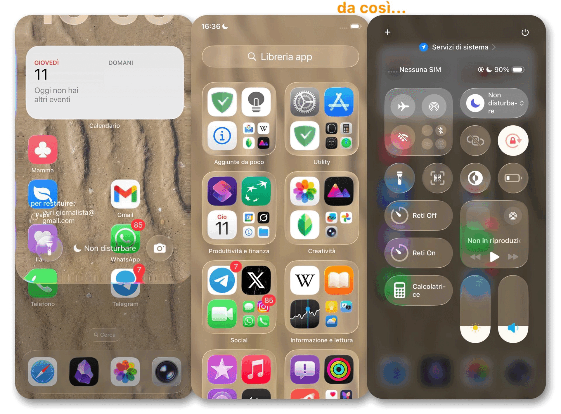 Come ridurre l'effetto Liquid Glass su tutti i dispositivi Apple - macitynet.it Come ridurre l'effetto Liquid Glass su tutti i dispositivi Apple - macitynet.it