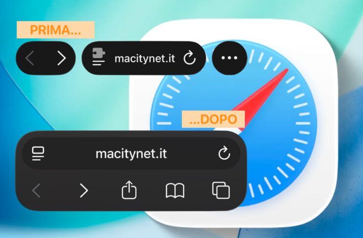 Come ripristinare la vecchia barra degli indirizzi di Safari su iPhone con iOS 26 - macitynet.it