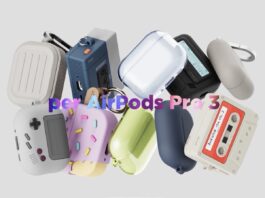 Le cover retrò per AirPods Pro 3 di Elago fanno sorridere i nostalgici e sono in sconto Black Friday Le cover retrò per AirPods Pro 3 di Elago fanno sorridere i nostalgici - macitynet.it