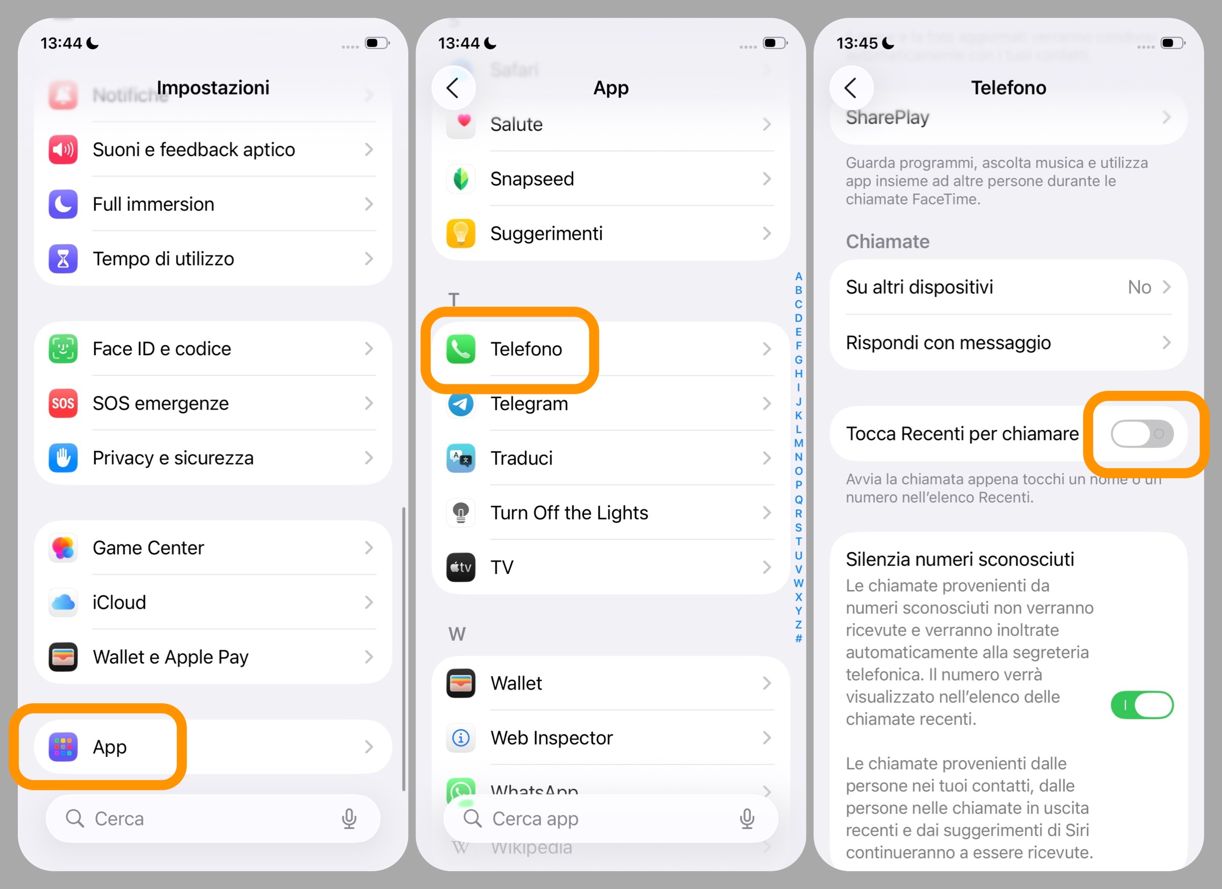 Come impedire chiamate accidentali su iOS 26 - macitynet.it Come impedire chiamate accidentali su iOS 26 - macitynet.it
