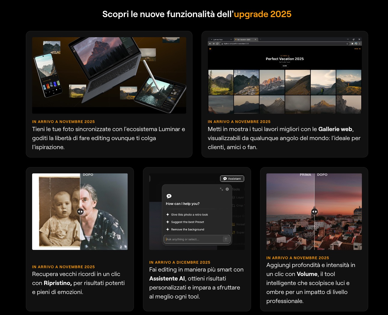 Luminar Neo, 5 nuove funzioni AI pazzesche per foto perfette e uno sconto del 20% - macitynet.it