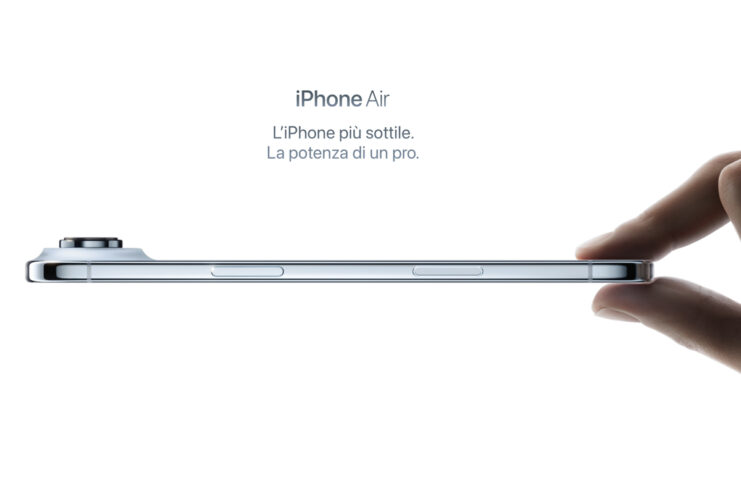 iPhone Air, la mano che regge il telefono nella pubblicità sparisce in Corea del Sud, ecco perché - macitynet.it