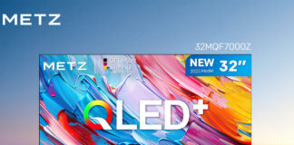 METZ 32MQF7000Z, TV QLED da 32" a 139,00 euro - macitynet.it