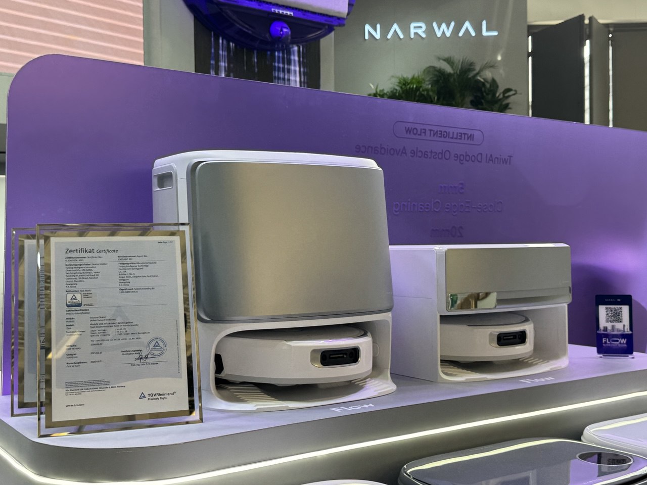 Ad IFA 2025 Il robot Narwal Flow che aspira e lava con il panno che si rigenera - macitynet.it Ad IFA 2025 Il robot Narwal Flow che aspira e lava con il panno che si rigenera - macitynet.it