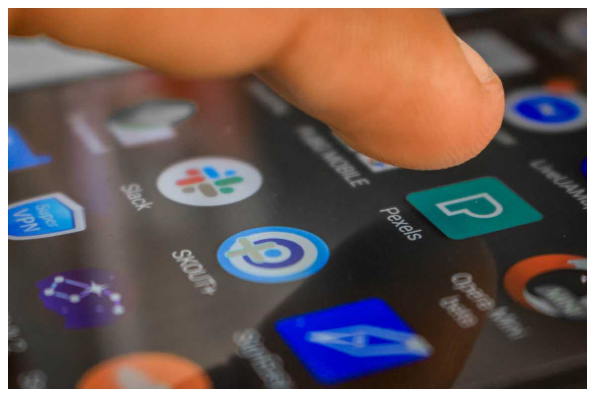 smatphone funzione cestino