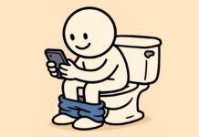 Usare troppo il telefono mentre si è sul water in bagno aumenta il rischio di emorroidi - macitynet.it