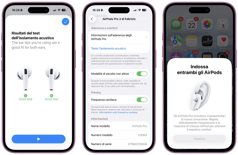 Recensione Airpods Pro 3, il meglio reso ancora migliore - macitynet.it Recensione Airpods Pro 3, il meglio reso ancora migliore - macitynet.it
