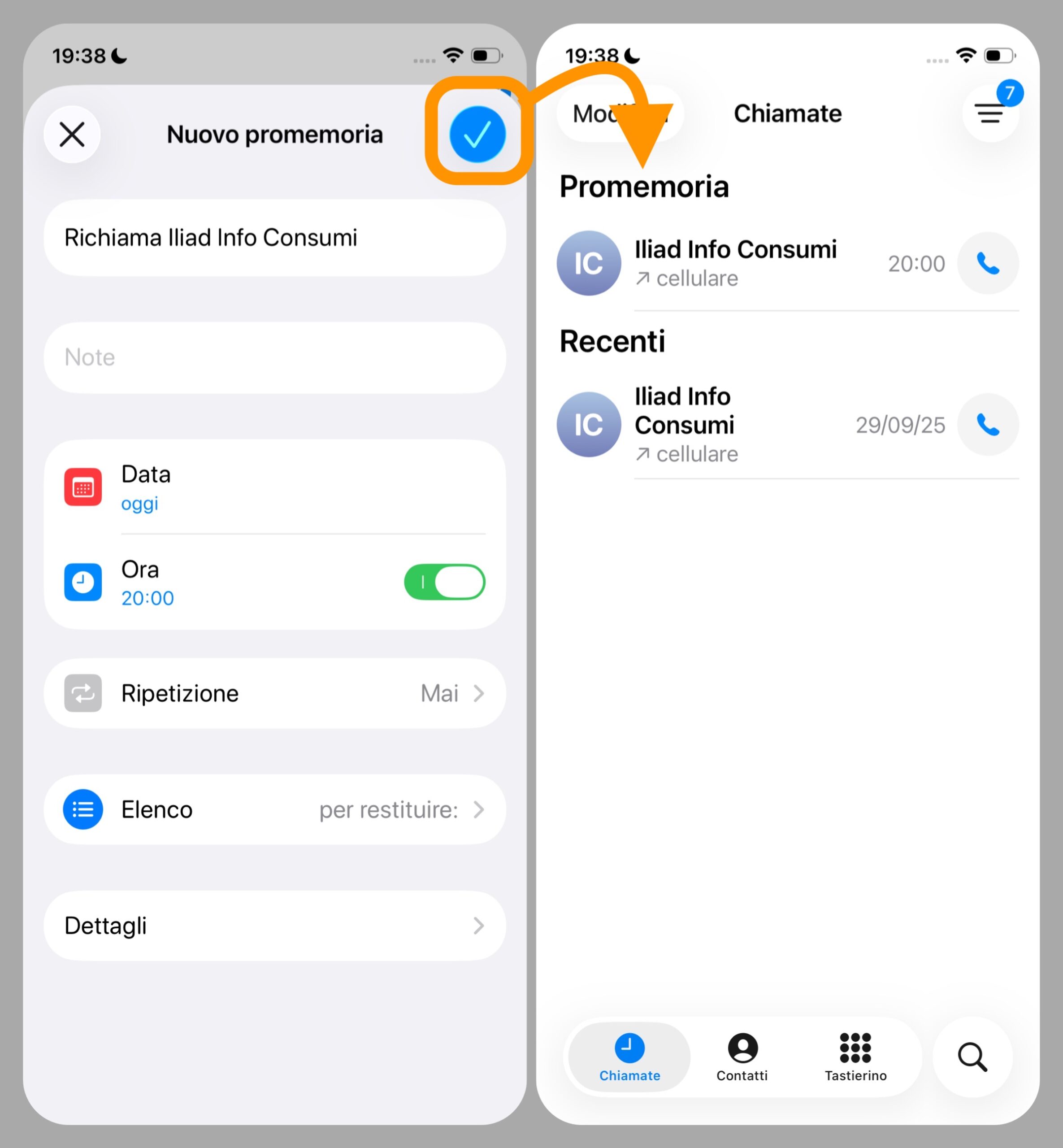 iOS 26: come attivare il promemoria per le chiamate perse - macitynet.it