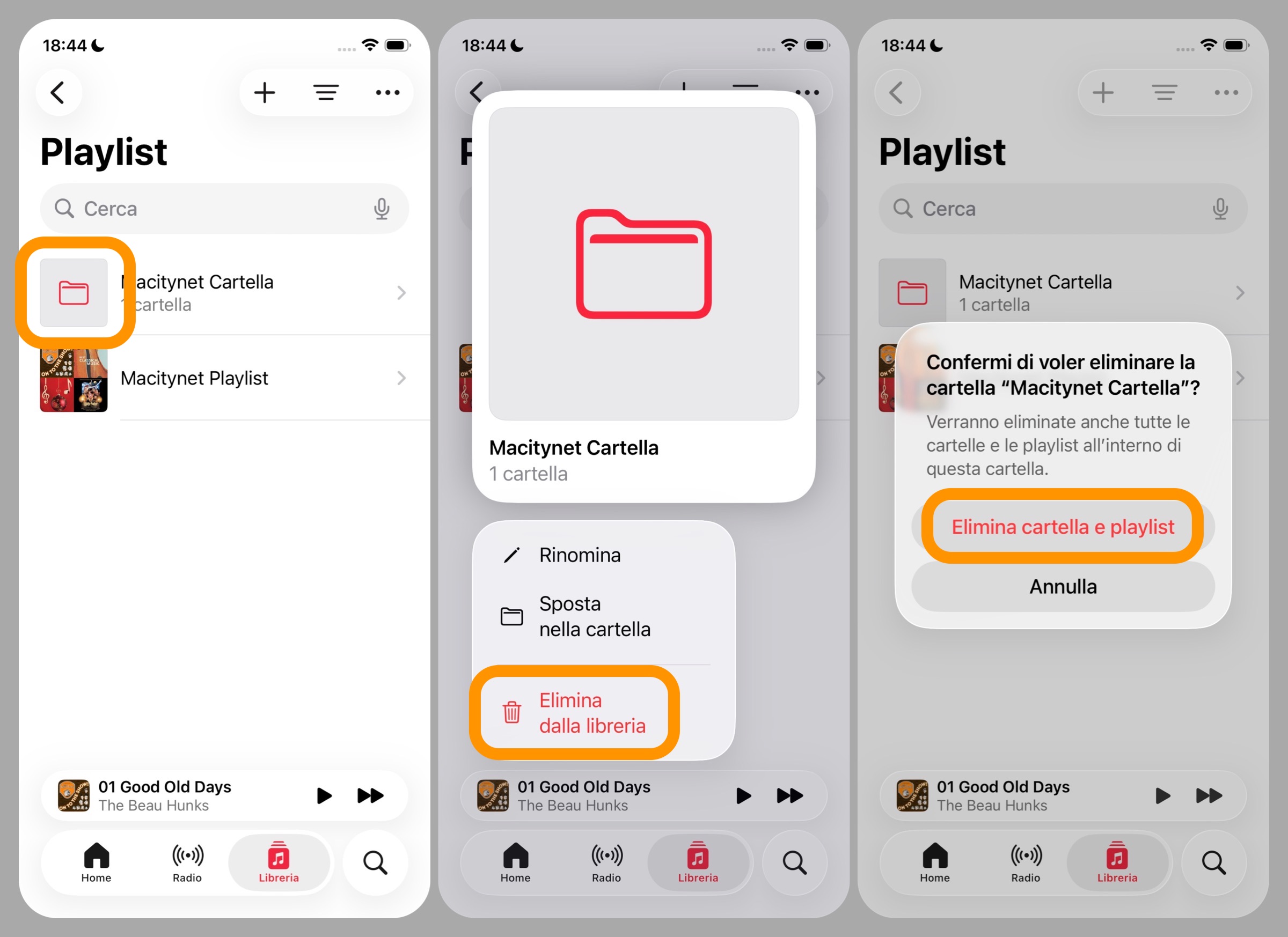 iOS 26, come organizzare le playlist in cartelle - macitynet.it iOS 26, come organizzare le playlist in cartelle - macitynet.it