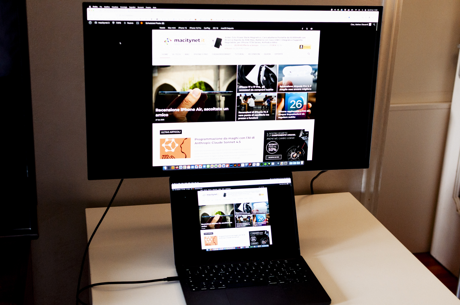 Recensione Asus PA32UCDM, il display definitivo per utenti pro, anche gamer - macitynet.it Recensione Asus PA32UCDM, il display definitivo per utenti pro, anche gamer - macitynet.it