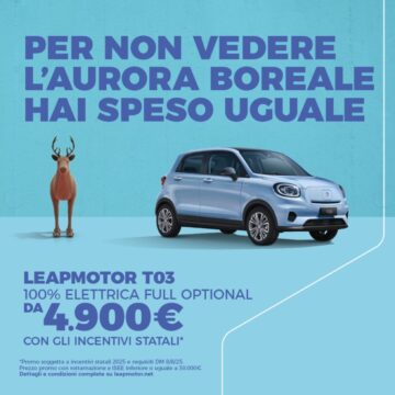 Con T03 Leapmotor sfotte e sfida, hai pagato di più la bicicletta - macitynet.it