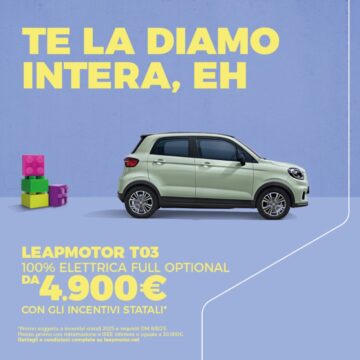 Con T03 Leapmotor sfotte e sfida, hai pagato di più la bicicletta - macitynet.it