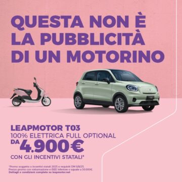 Con T03 Leapmotor sfotte e sfida, hai pagato di più la bicicletta - macitynet.it