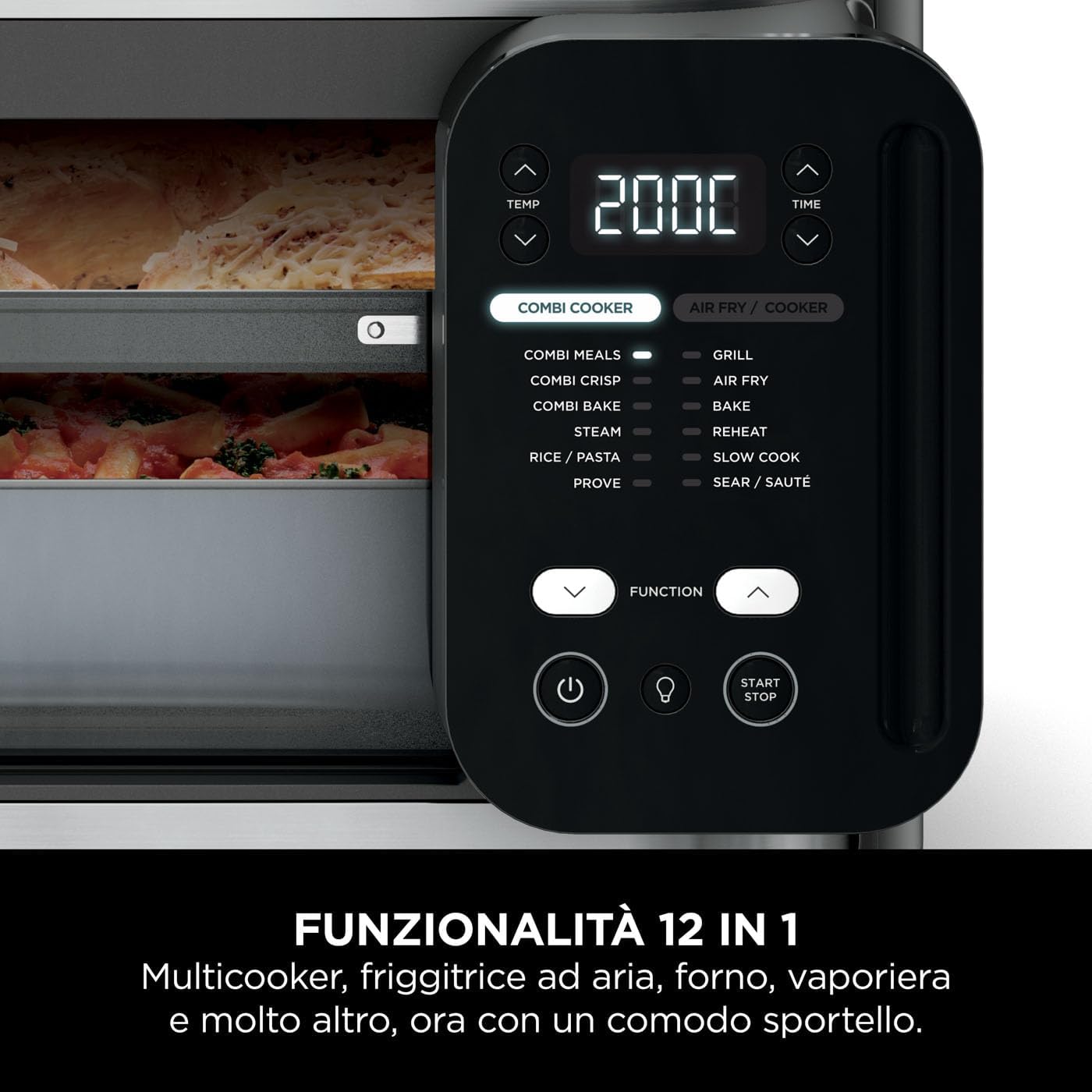 Ninja Combi 12-in-1 , il coltellino svizzero da cucina a 141 euro - macitynet.it Ninja Combi offre 12 Funzioni di Cottura