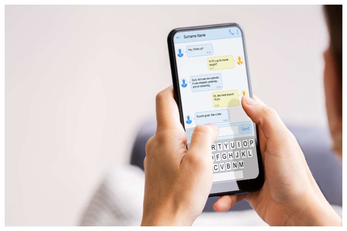 SMS sullo smartphone