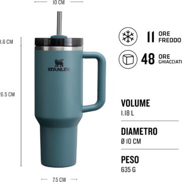 Festa Prime, Stanley Quencher H2.0 FlowState Tumbler, sostenibile, sicura e in offerta con il trucco - macitynet.it