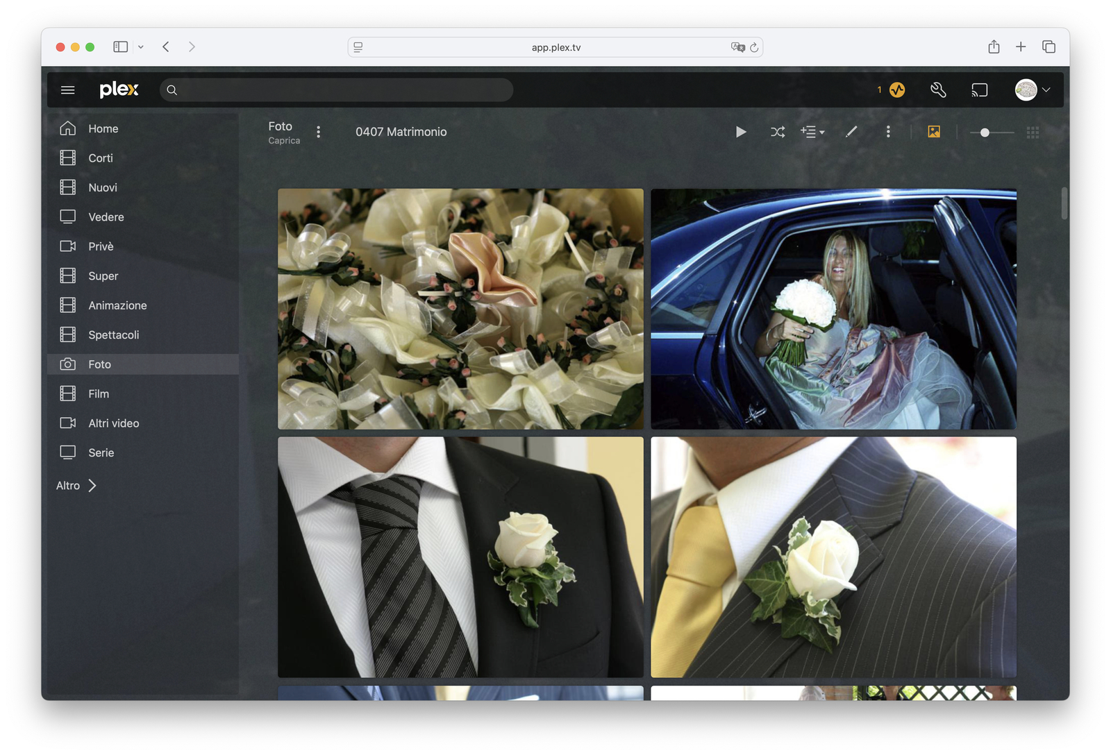 Plex su TerraMaster F4-425 Plus Plex su TerraMaster F4-425 Plus