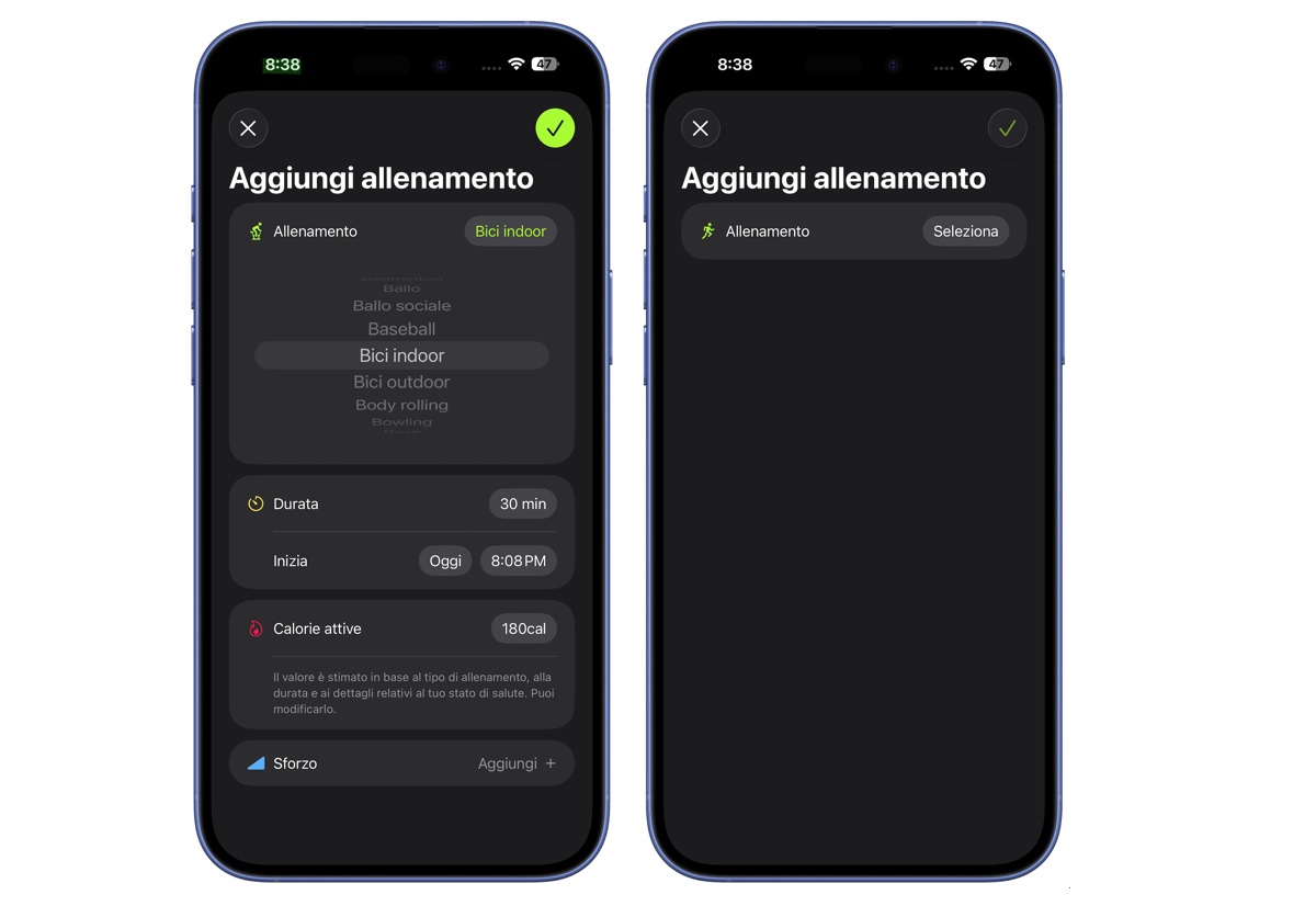 Novità iOs 26.1 - macitynet.it Nuove modalità di allenamento di iOS 26.1