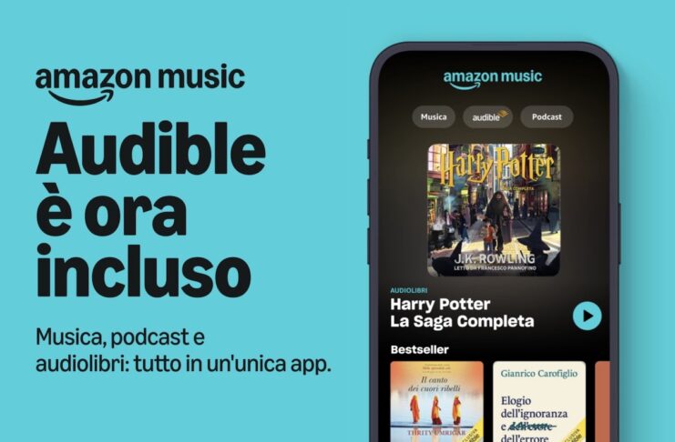 Con Amazon Music Unlimited ogni mese uno tra 350.000 audiolibri gratis - macitynet.it