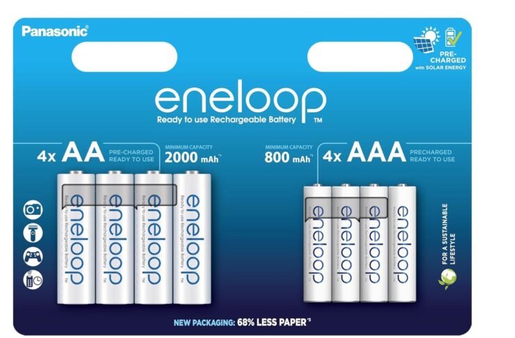 Sconto, otto superlative batterie ricaricabili Eneloop a solo 23,09 € - macitynet.it